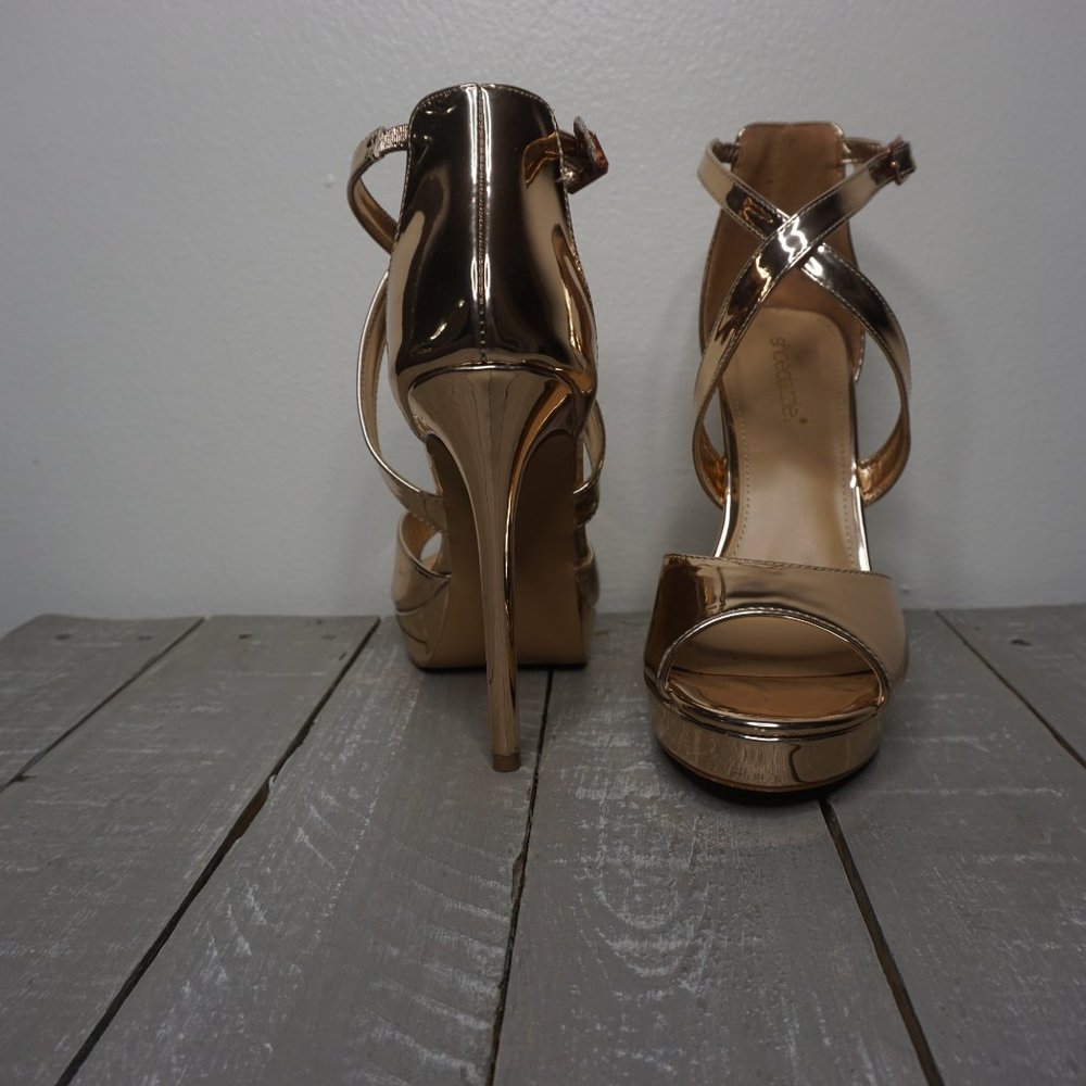 Rose gold heels - Picture 4 of 5